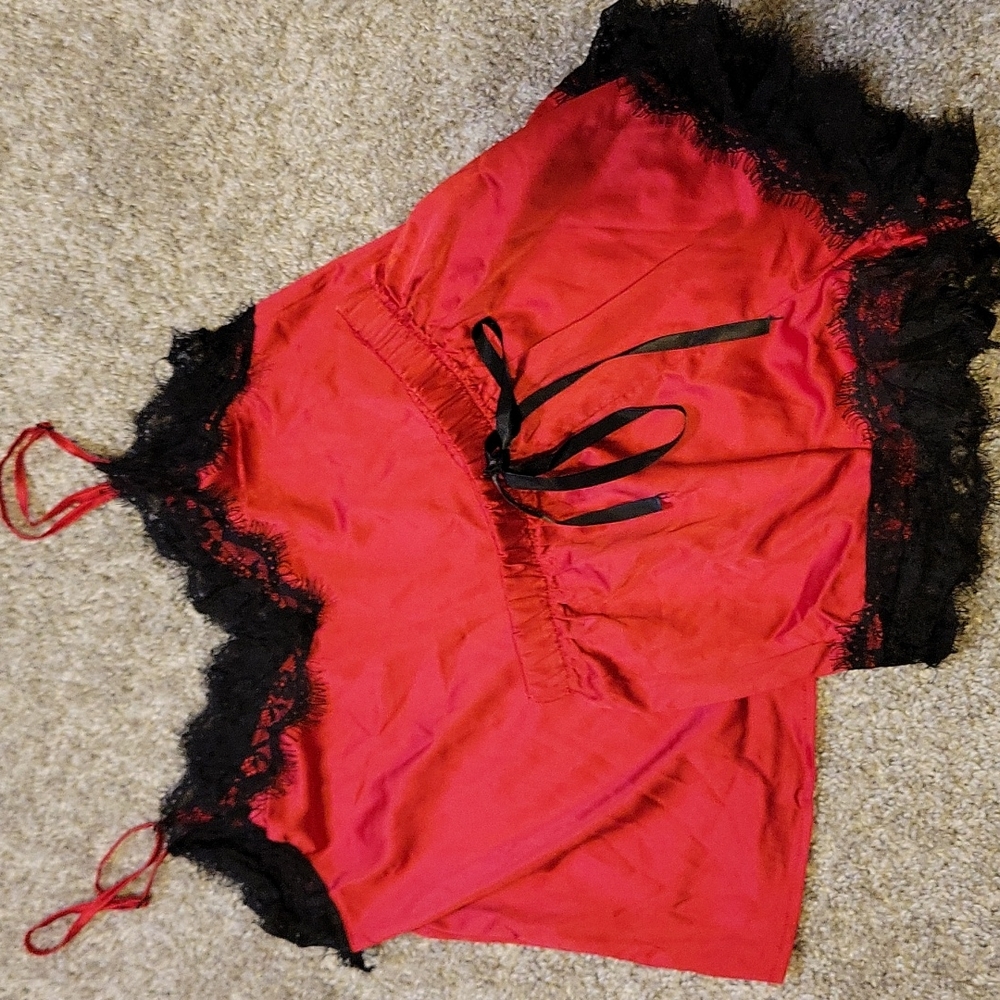 Satin pajama set